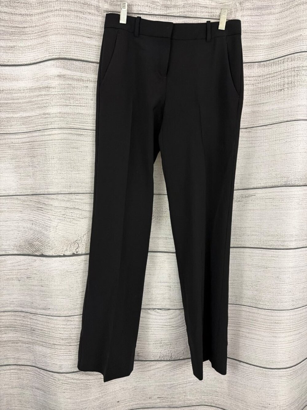 Theory Black Straight-Leg Dress Pants Size 0